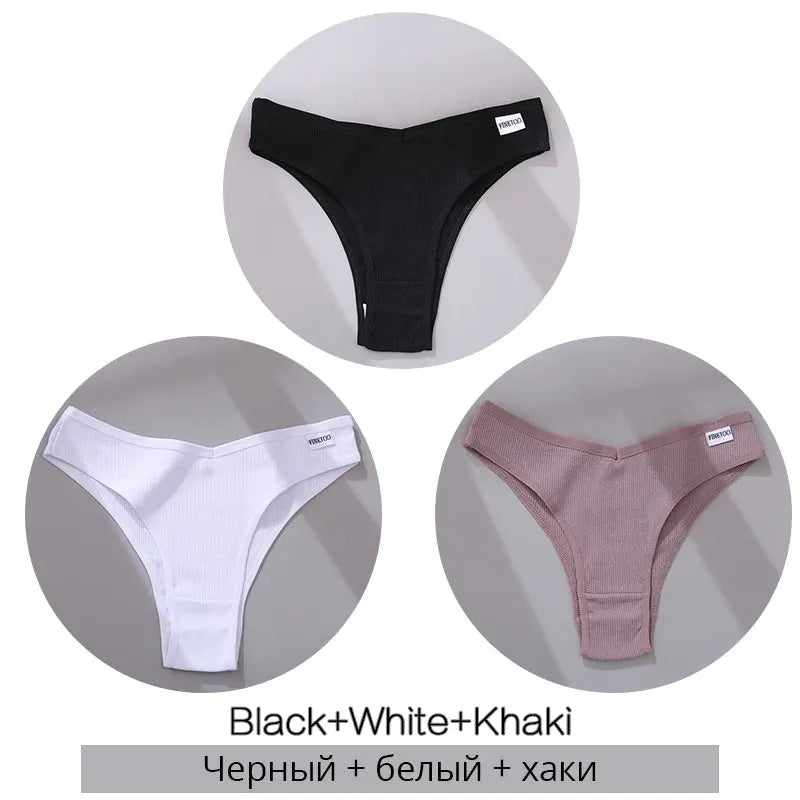 Women Cotton Underwear Women Thong Sexy Underwear Conceitastral