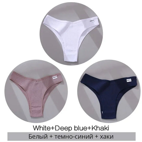 Women Cotton Underwear Women Thong Sexy Underwear Conceitastral