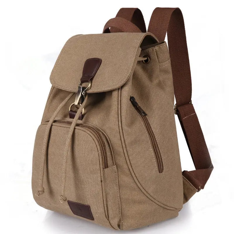 Women's Canvas Backpack Vintage Students School Bags Conceitastral