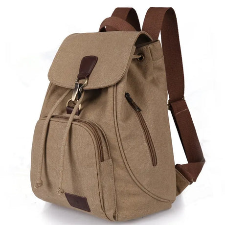 Women's Canvas Backpack Vintage Students School Bags Conceitastral