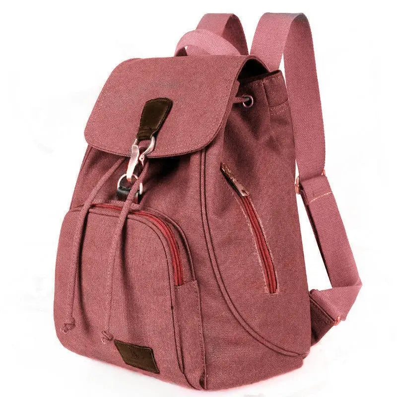 Women's Canvas Backpack Vintage Students School Bags Conceitastral