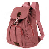 Women's Canvas Backpack Vintage Students School Bags Conceitastral