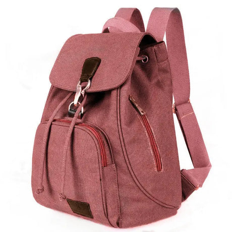 Women's Canvas Backpack Vintage Students School Bags Conceitastral