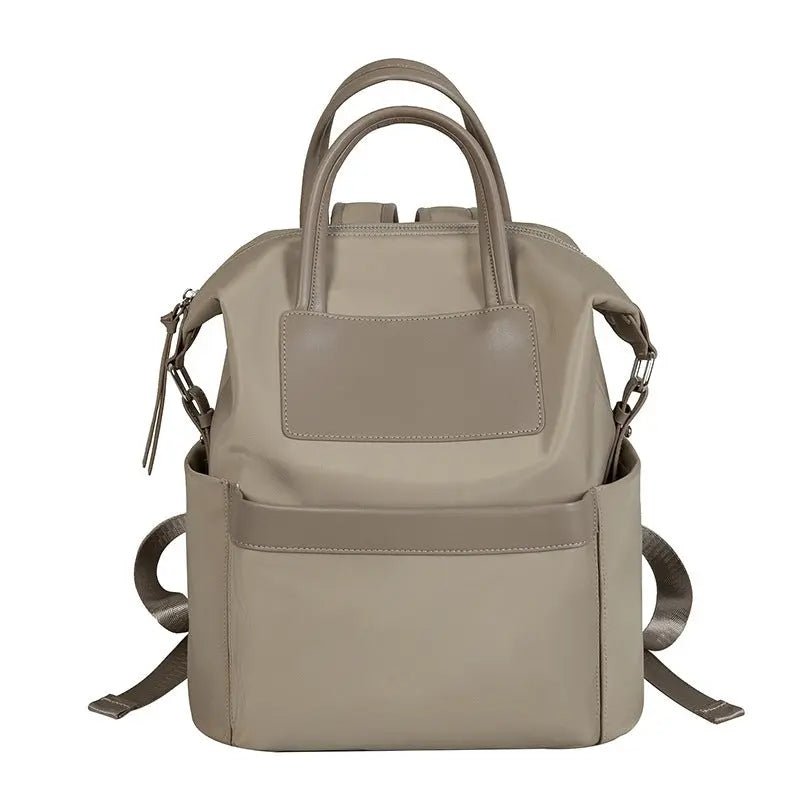 Women's Casual Backpack With Hand-hold Design Lightweight And Waterproof Commuting Travel Computer Bag Large Capacity Handbag Conceitastral