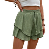 Women's Fashion Casual Double Circle Short Pants Conceitastral