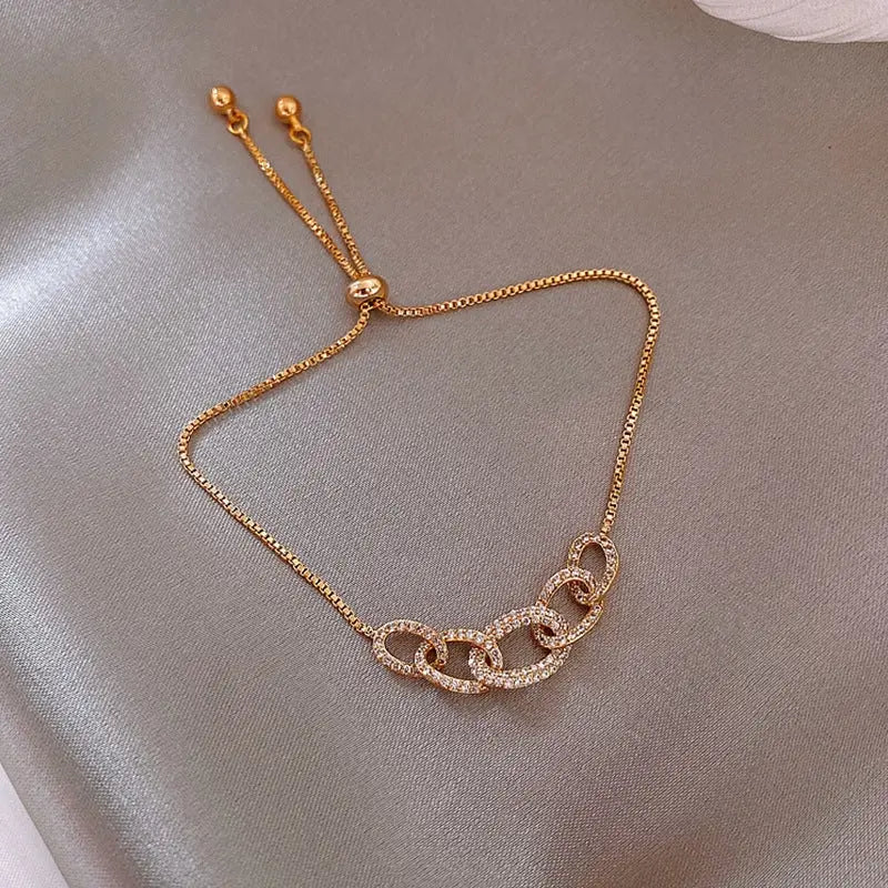 Zircon Flower Bracelet Women Zircon Flower Bracelet Women Conceitastral