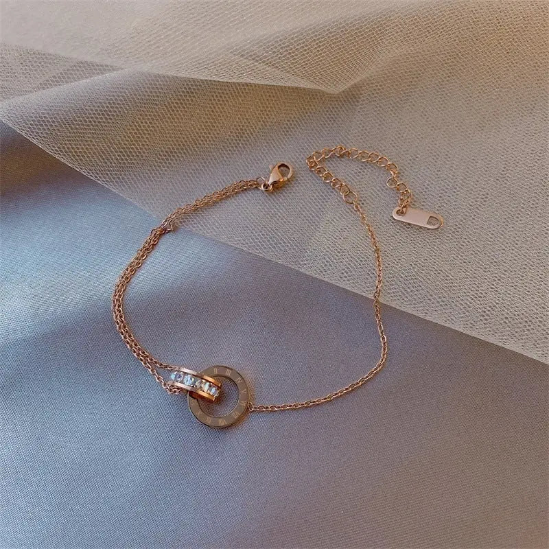 Zircon Flower Bracelet Women Zircon Flower Bracelet Women Conceitastral