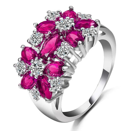 flower rings for women fashion jewelry gift Conceitastral